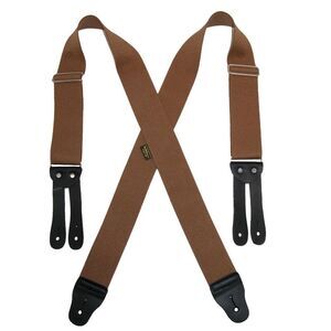 Welch Men's Elastic Button End Work Suspenders